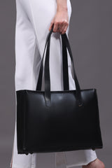 BLACK TOTE BAG