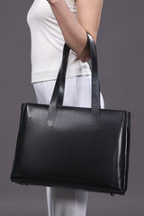 BLACK TOTE BAG