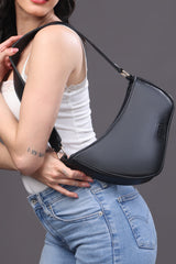 ASYMMETRICAL SHOULDER BAG